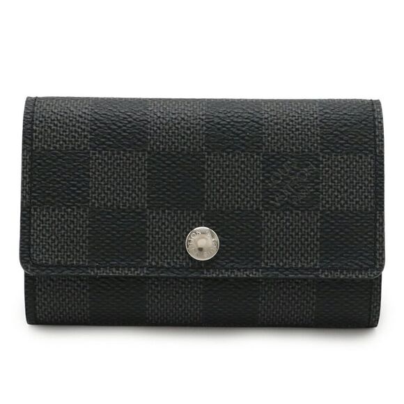 LOUIS VUITTON Accessories - Louis Vuitton Damier Graphite Key Case
